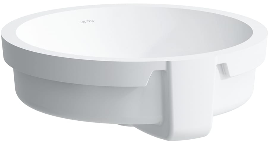 Laufen Living City umywalka 40 cm okrągła podblatowa biała H8134380001091