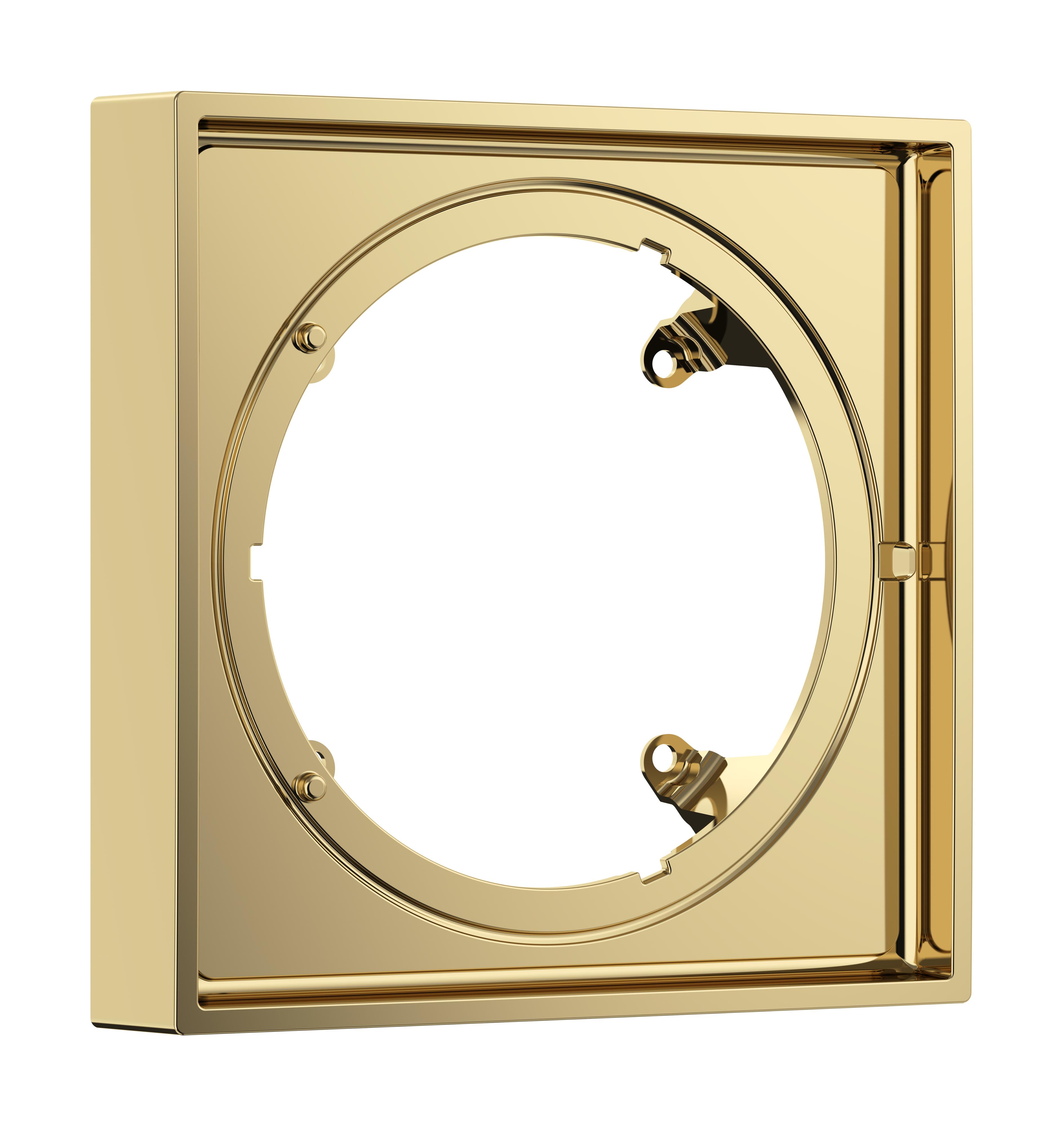 Hansgrohe ShowerSelect Comfort E rozeta przedłużająca złoty optyczny polerowany 13617990