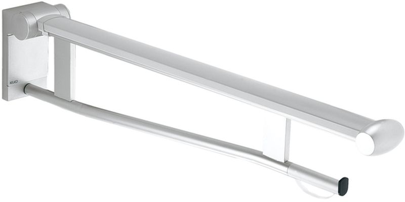 Keuco Plan Care poręcz dla niepełnosprawnych wspomagająca przy wc ścienna chrom/szary 34903010737