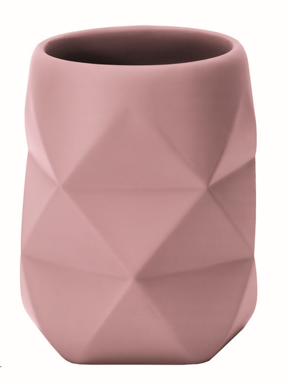 Kleine Wolke Crackle kubek na szczoteczki stojący różowy 8430431852