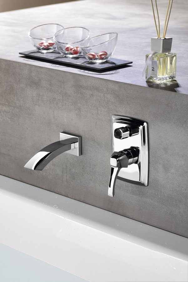 Sapho Dreamart bateria wannowo-prysznicowa podtynkowa chrom DA042