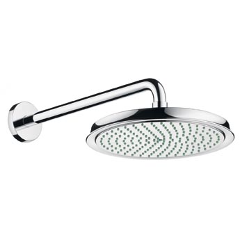 Hansgrohe Raindance deszczownica Classic AIR z ramieniem nikiel szczotkowany 27424820 - Wysyłka w 24h