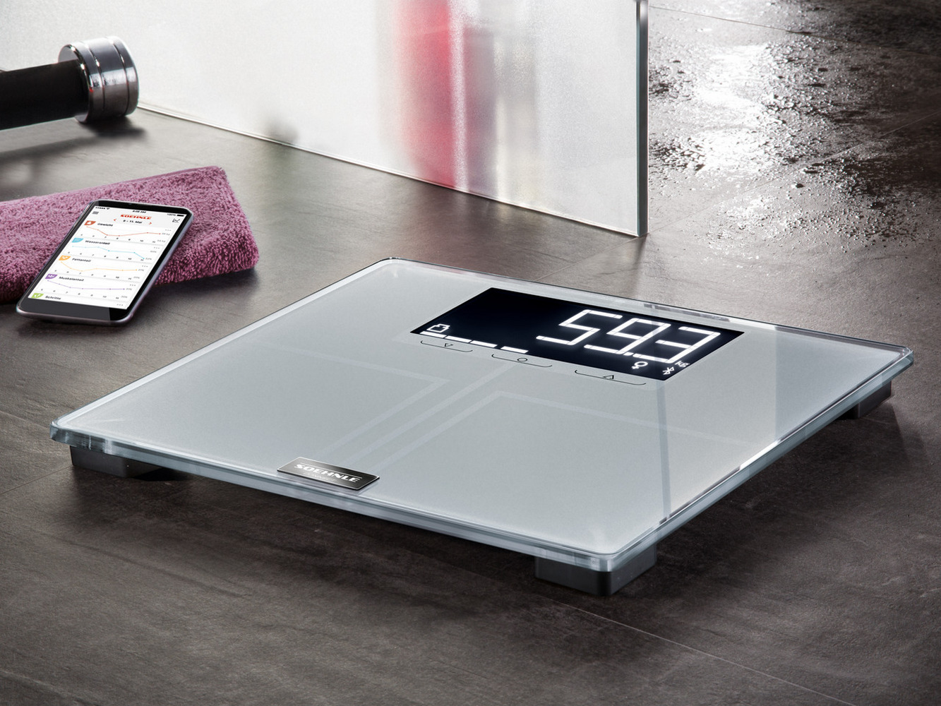 Soehnle Shape Sense Connect 200 waga łazienkowa 63873