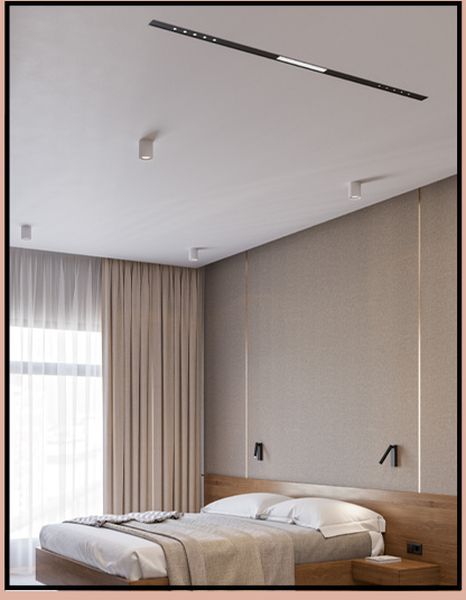 Aqform Mixline lampa do zabudowy 1x36,5W czarna struktura 30227-M940-W3-00-12