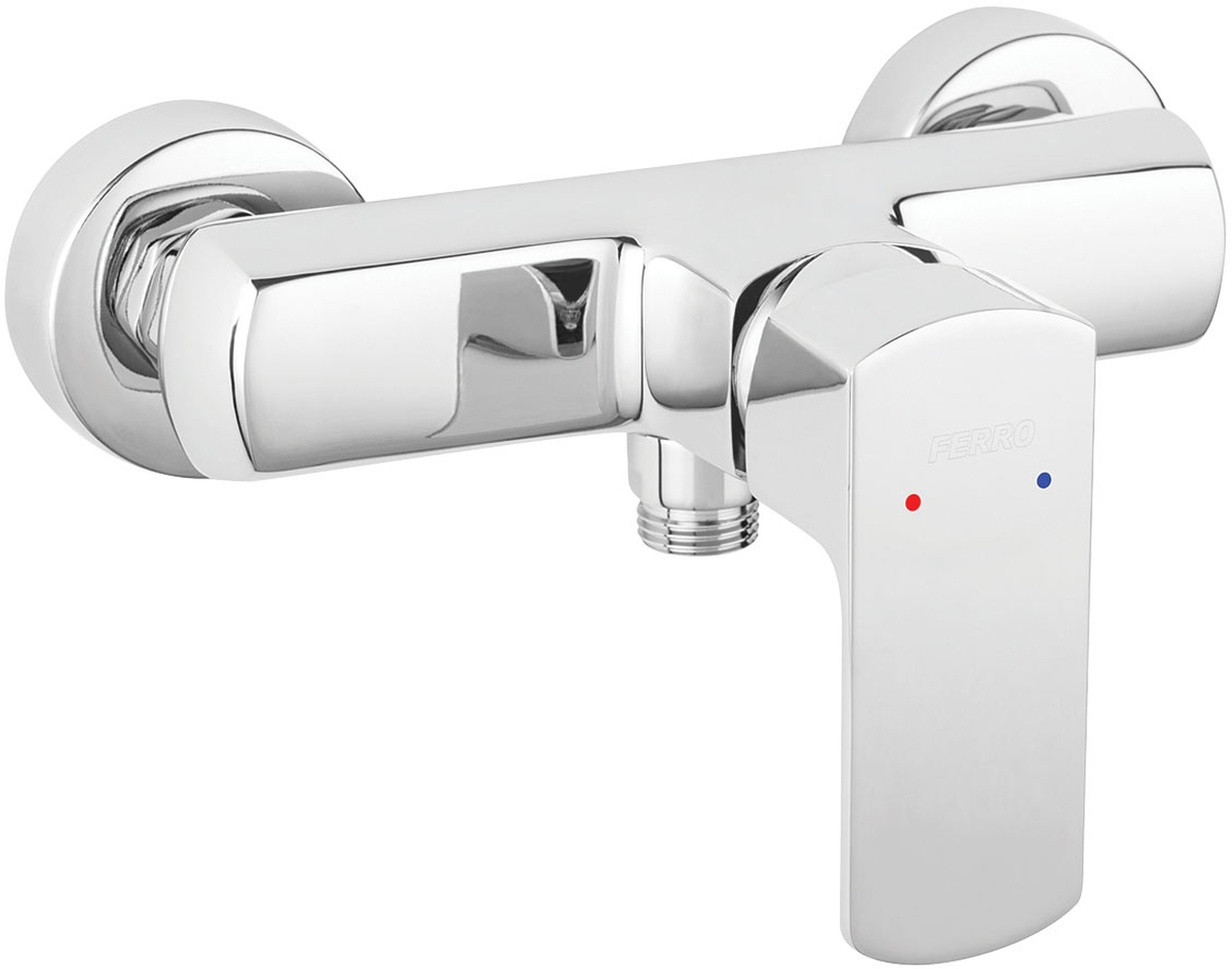 Ferro Alba VerdeLine bateria prysznicowa ścienna chrom BLB7VL