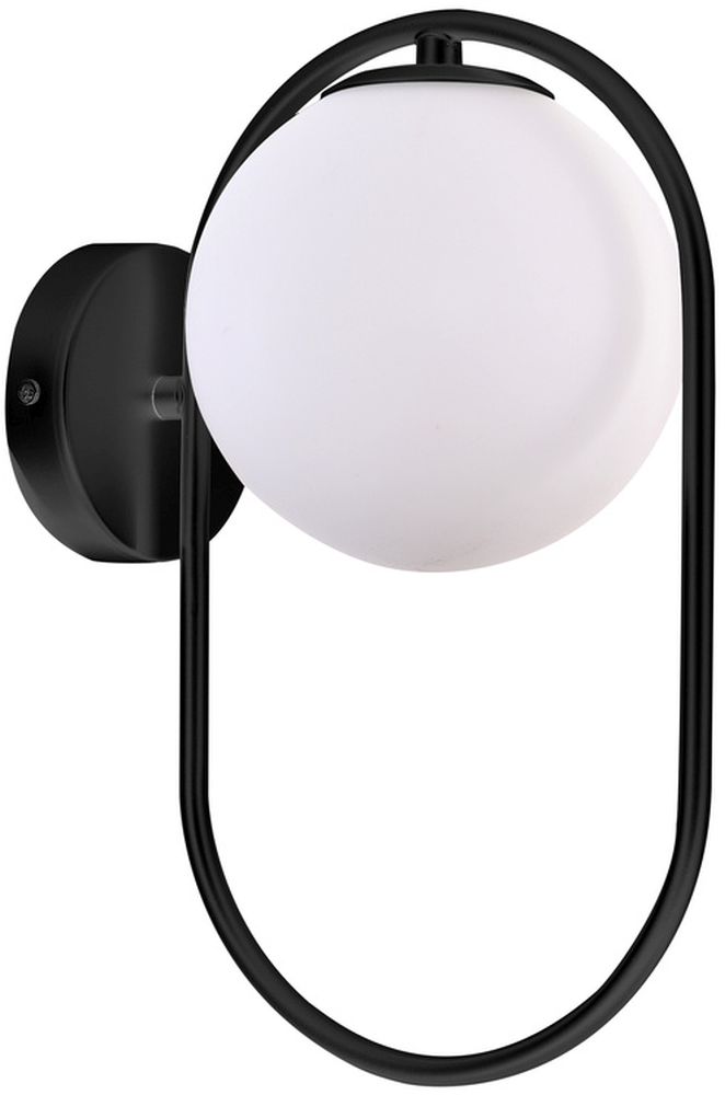 Candellux Cordel kinkiet 1x28W czarny/biały 21-10179 - Wysyłka w 24h