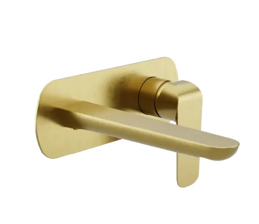 Excellent Clever 2.0 bateria umywalkowa podtynkowa złoty szczotkowany AREX.4115GB