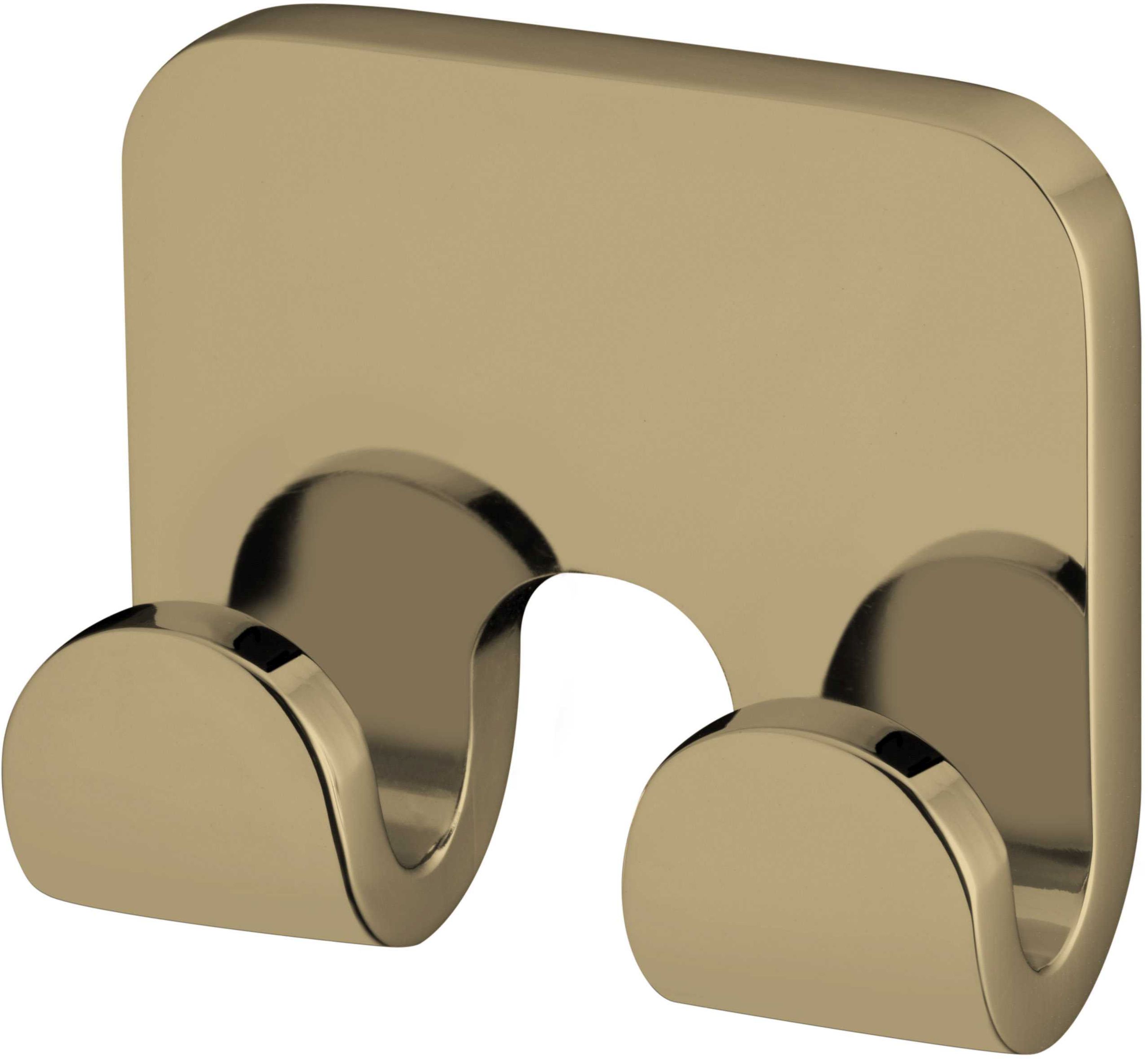 Bisk Nature wieszak podwójny złoty 07950 - Wysyłka w 24h