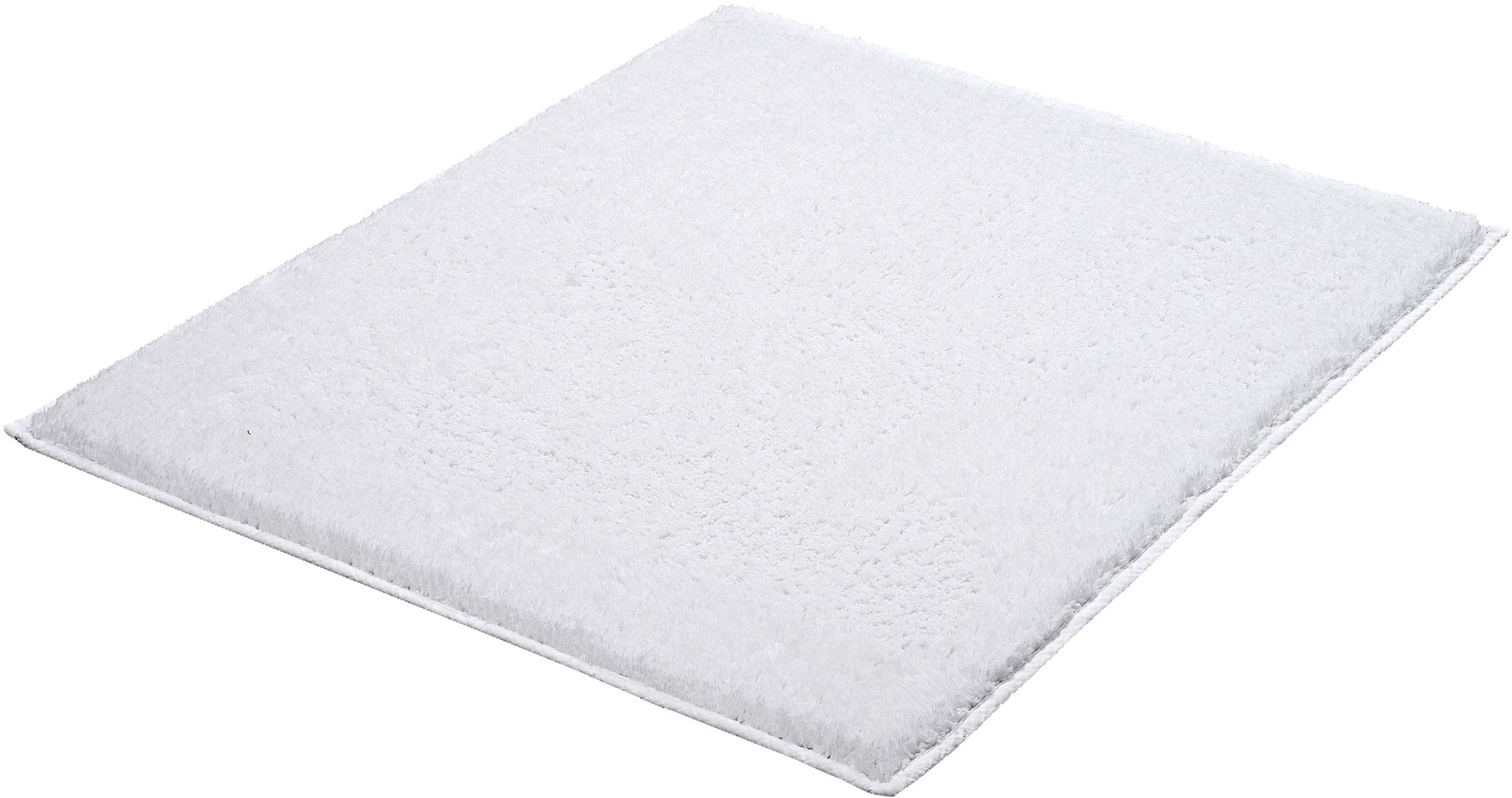 Kleine Wolke Kansas dywanik łazienkowy 65x55 cm prostokątny biały white 4018100539