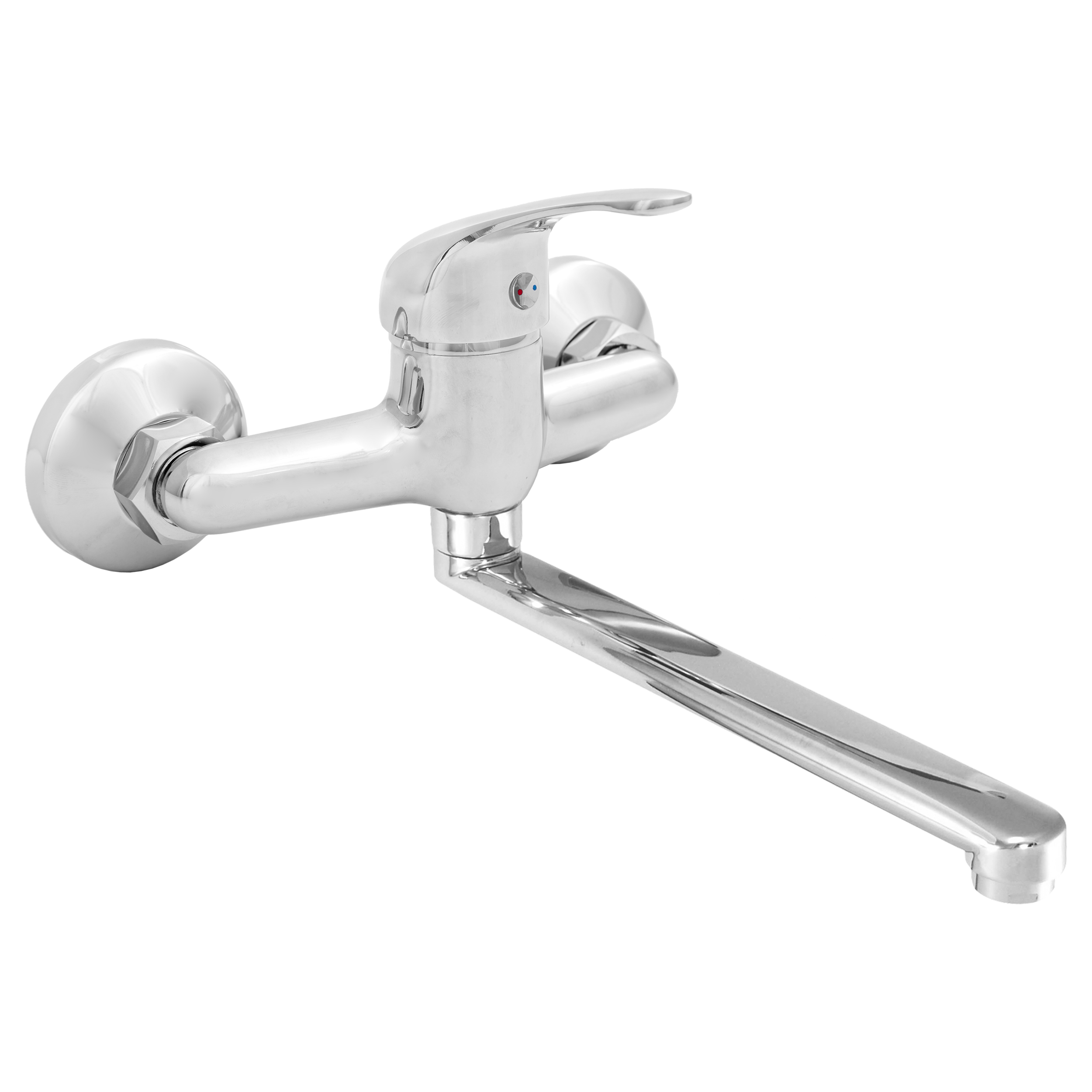 Invena Mitris bateria kuchenna ścienna chrom BC-79-001