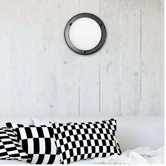 Rabalux Ufo plafon 1x60 W czarny 5103