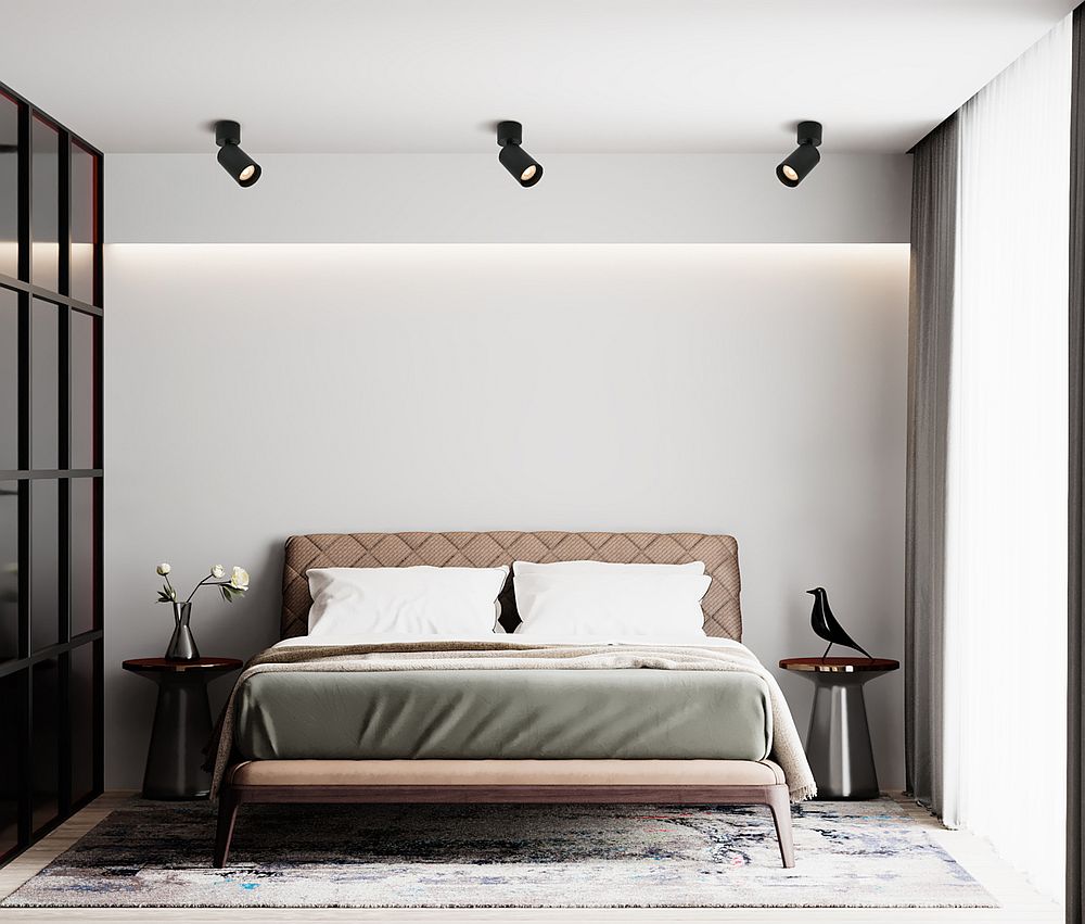 Italux Nesto lampa podsufitowa 1x10 W czarny mat SPL-23436-1R-BK