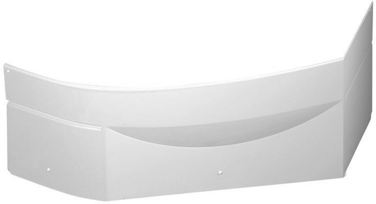 Polysan Mamba obudowa do wanny 170 cm narożna lewa biała 76312