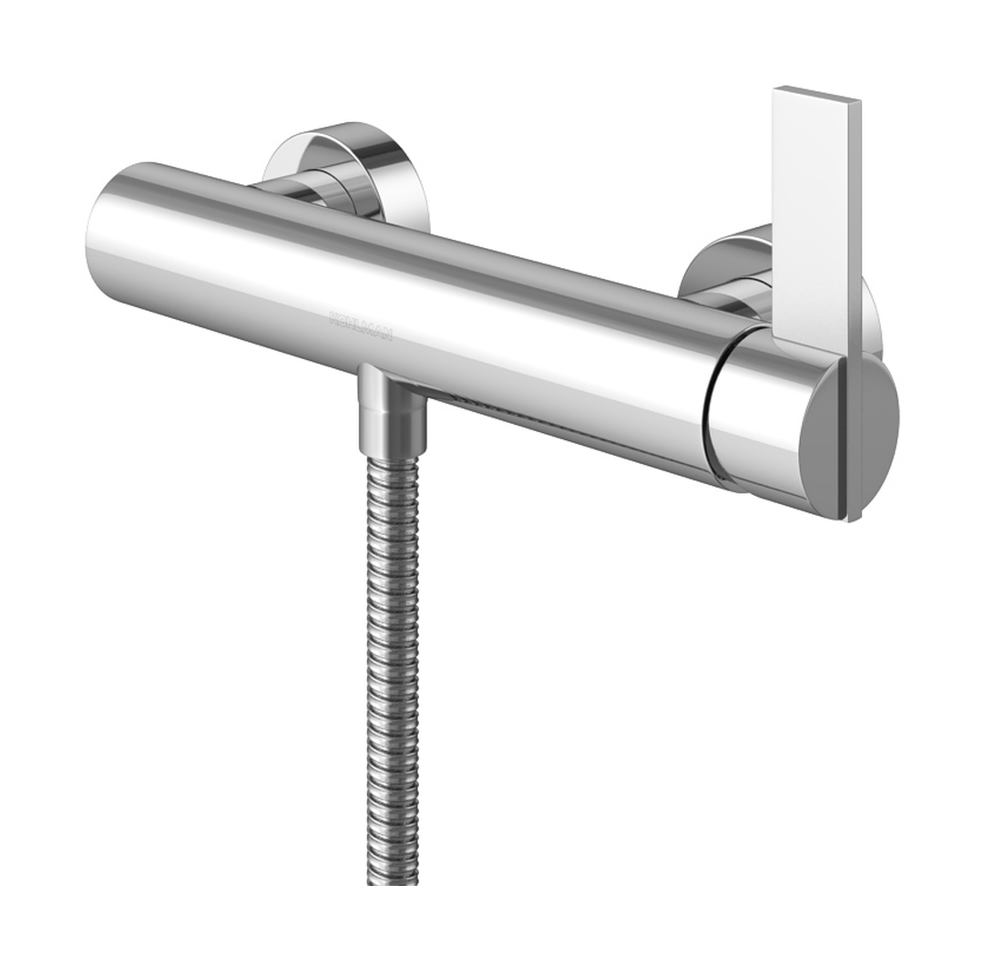 Kohlman Dexame bateria prysznicowa ścienna chrom QW120D