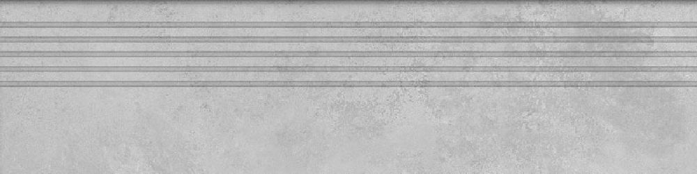 Tubądzin Torano stopnica 119,8x29,6 cm szara