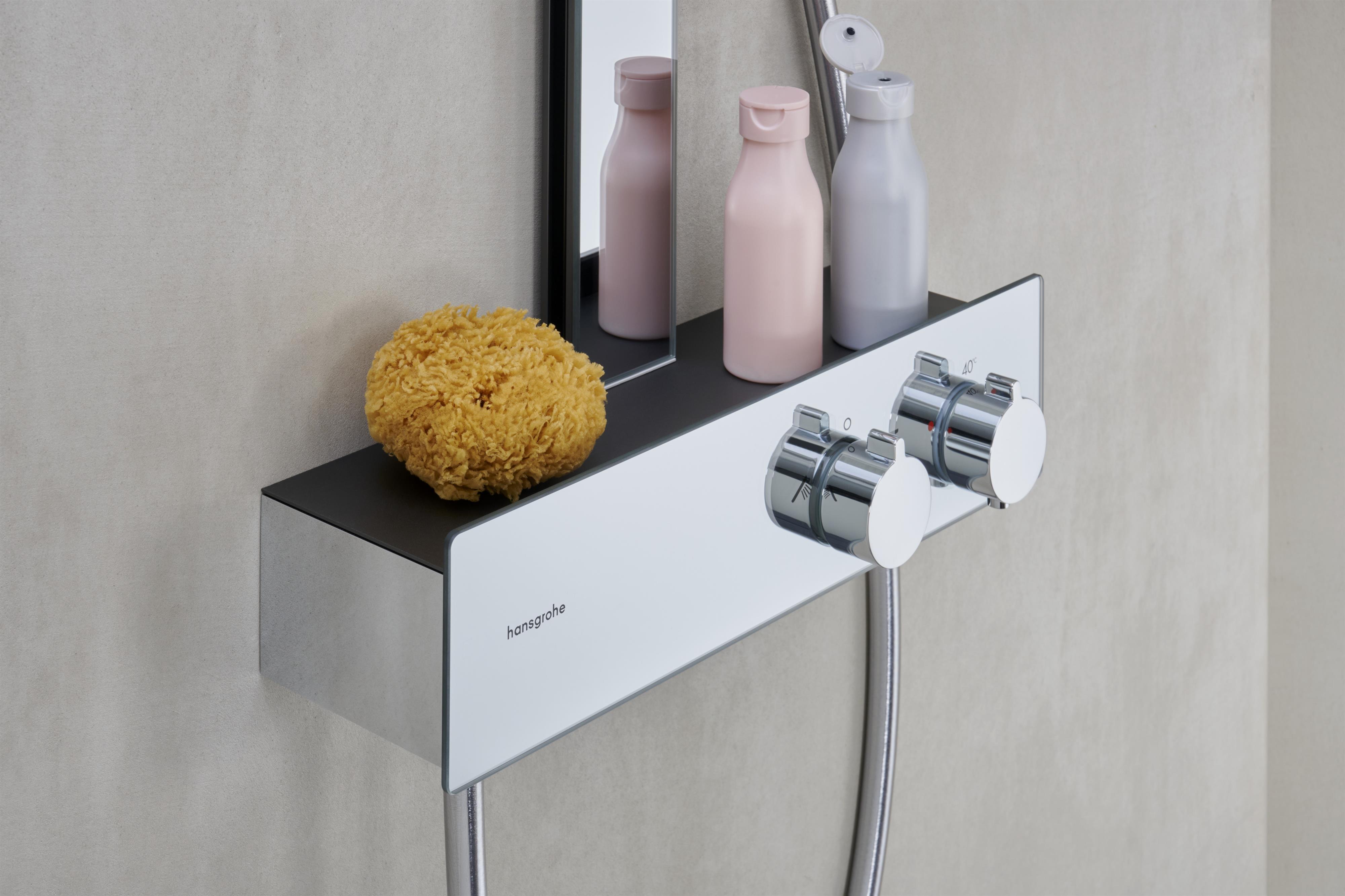 Hansgrohe Rainfinity ShowerTablet zestaw prysznicowy ścienny termostatyczny EcoSmart chrom 28742000