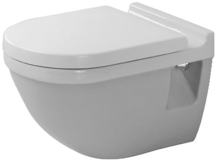 Duravit Starck 3 miska WC wisząca WonderGliss biała 22060900001