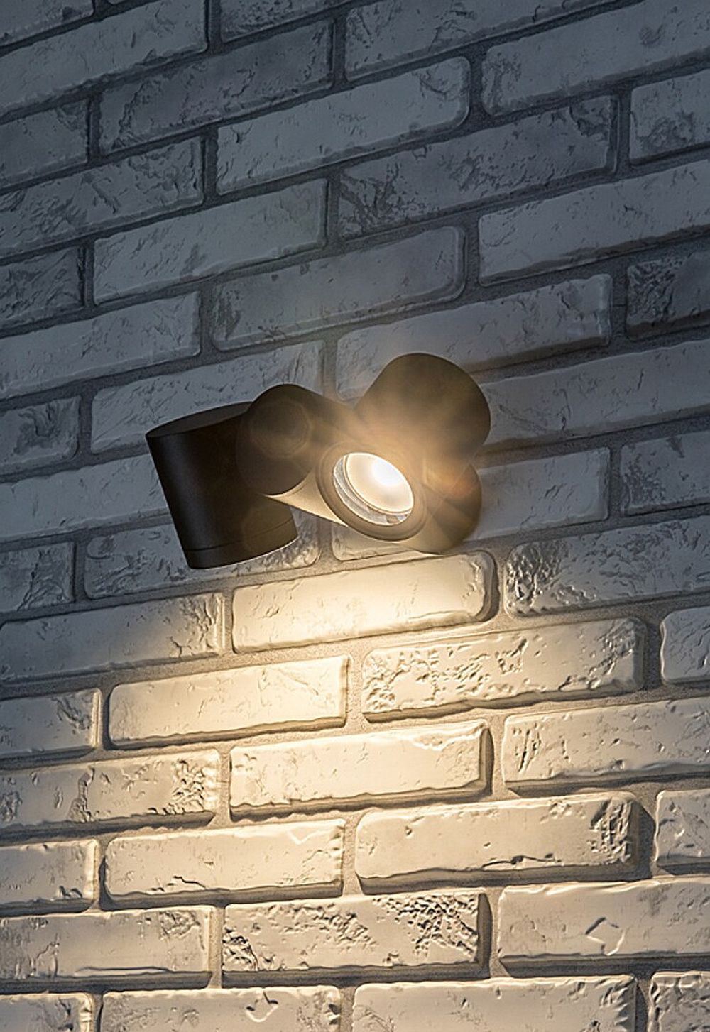 Rabalux Enol kinkiet zewnętrzny 2x35 W czarny 77111