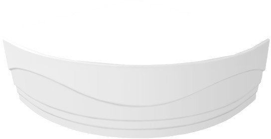 Aqualine Dunaj II obudowa do wanny 140 cm biała G1345