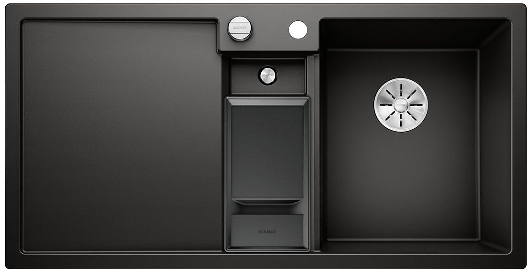 Blanco Collectis 6 S zlewozmywak 100x51 cm z Silgranit PuraDur prawy czarny 525866