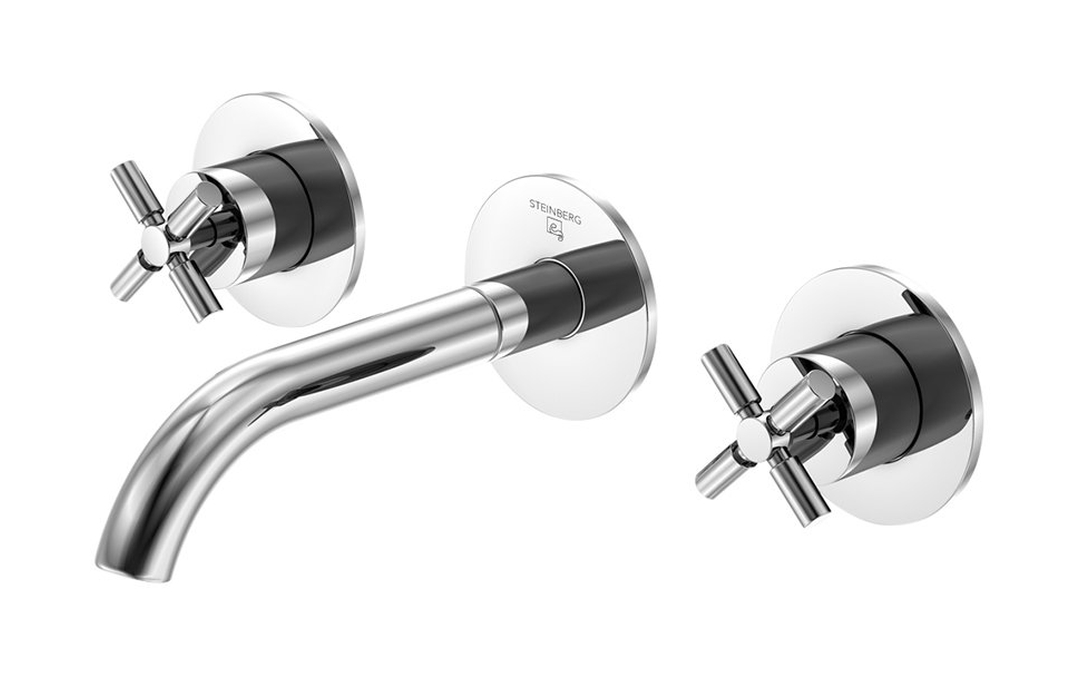 Steinberg 250 bateria umywalkowa 3-otworowa podtynkowa chrom 2501902