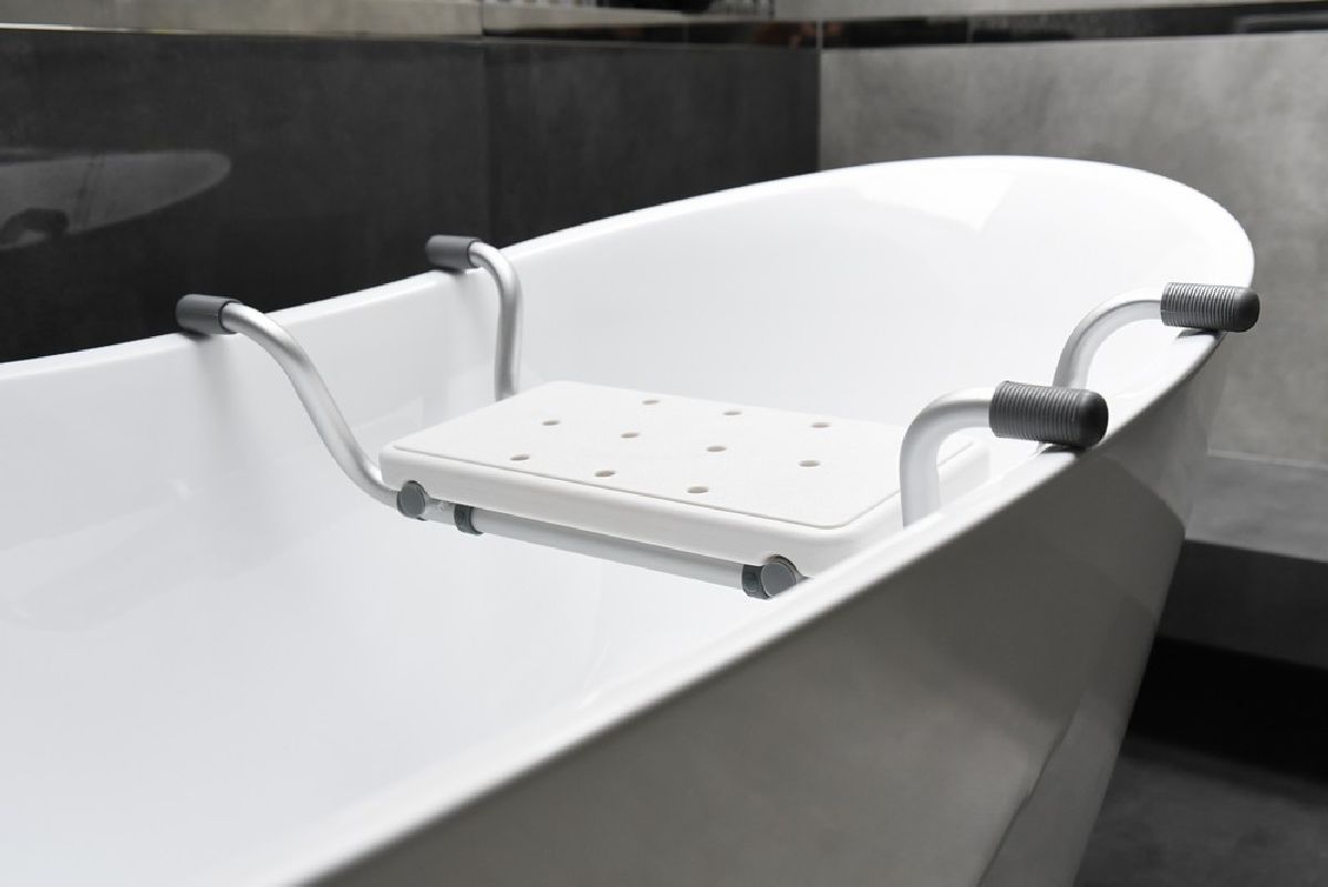 AWD Interior siedzisko wannowe dla niepełnosprawnych biały/aluminium AWD02331412