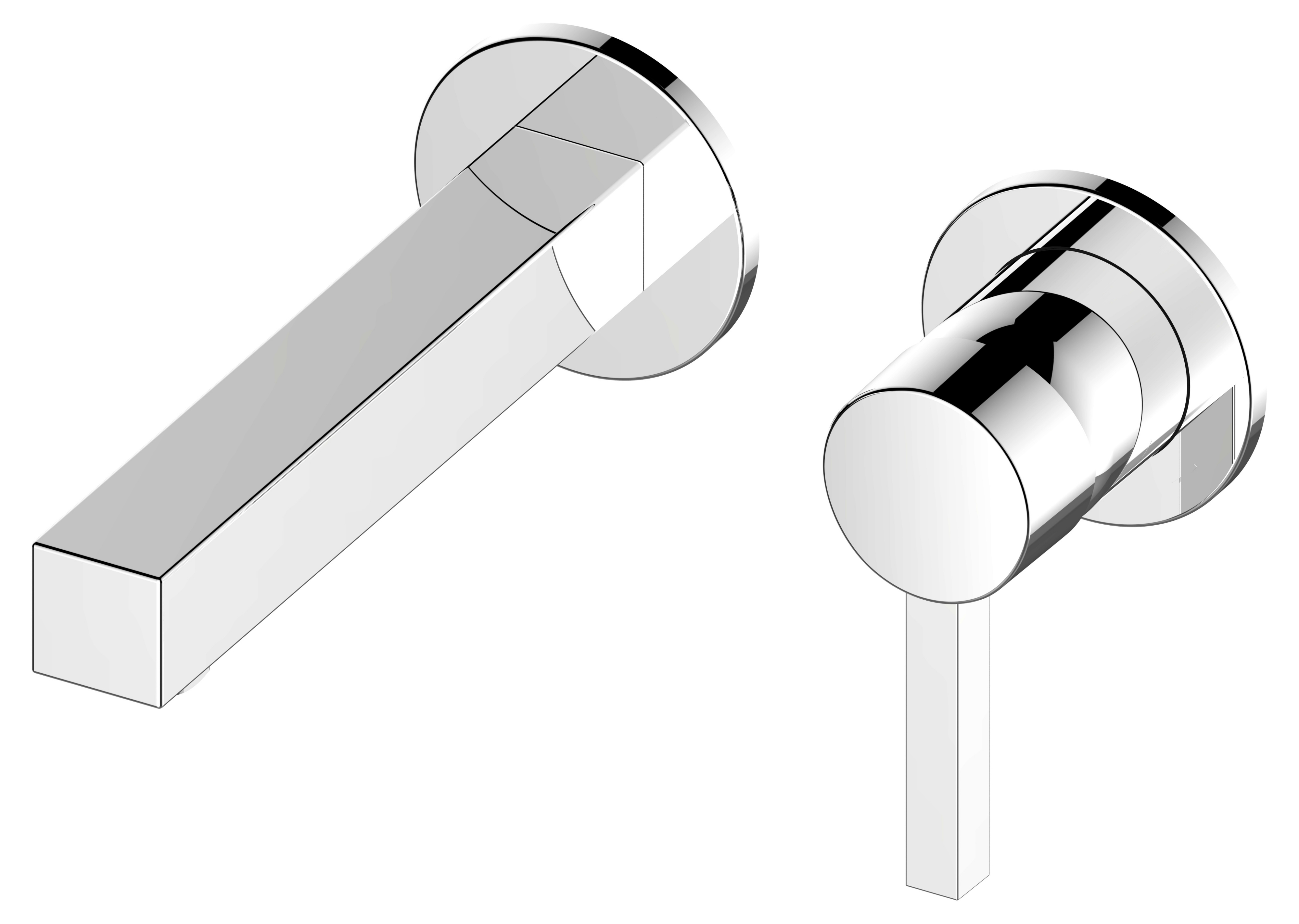 Keuco Edition 90 bateria umywalkowa podtynkowa chrom 59016010201