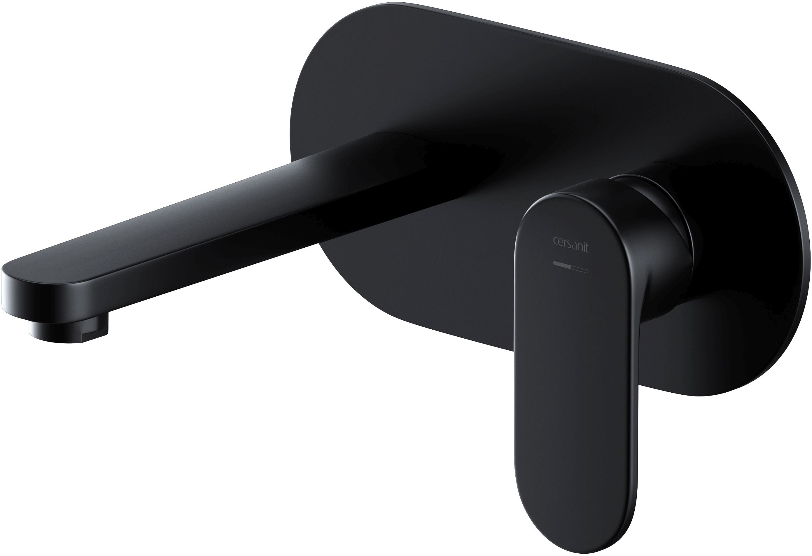 Cersanit Crea bateria umywalkowa podtynkowa czarna S951-333