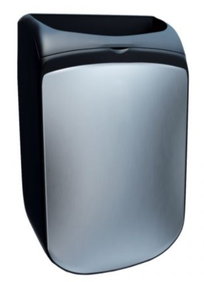 Merida Mercury kosz na śmieci 25 l otwarty wiszący czarny KMC101