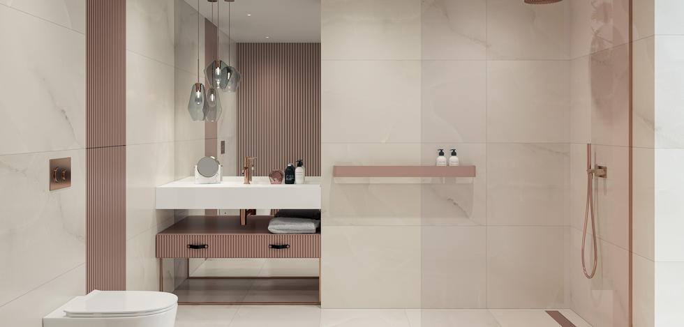 Paradyż Elegantstone płytka ścienno-podłogowa 59,8x59,8 cm beżowy półpoler