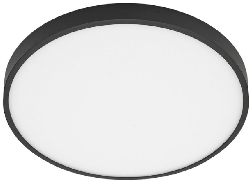 Italux Riberio plafon 1x30 W czarny PLF-75689-BK-4K