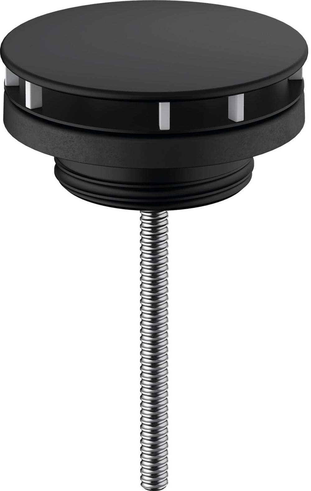 Hansgrohe korek do umywalki czarny mat 50001670