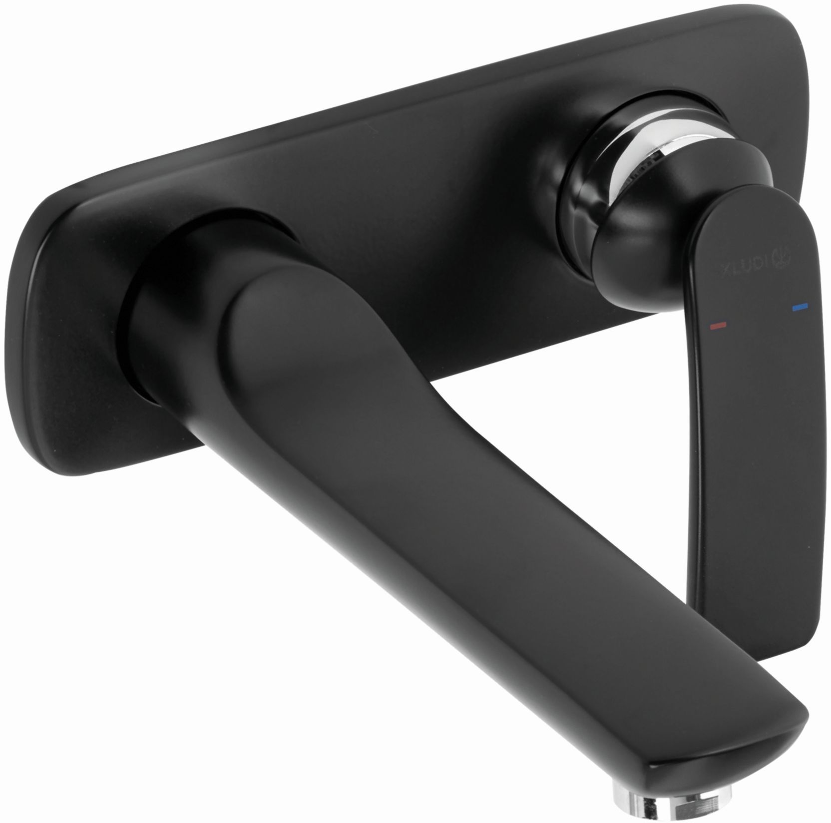 Kludi Balance bateria umywalkowa podtynkowa czarny mat/chrom 522468775