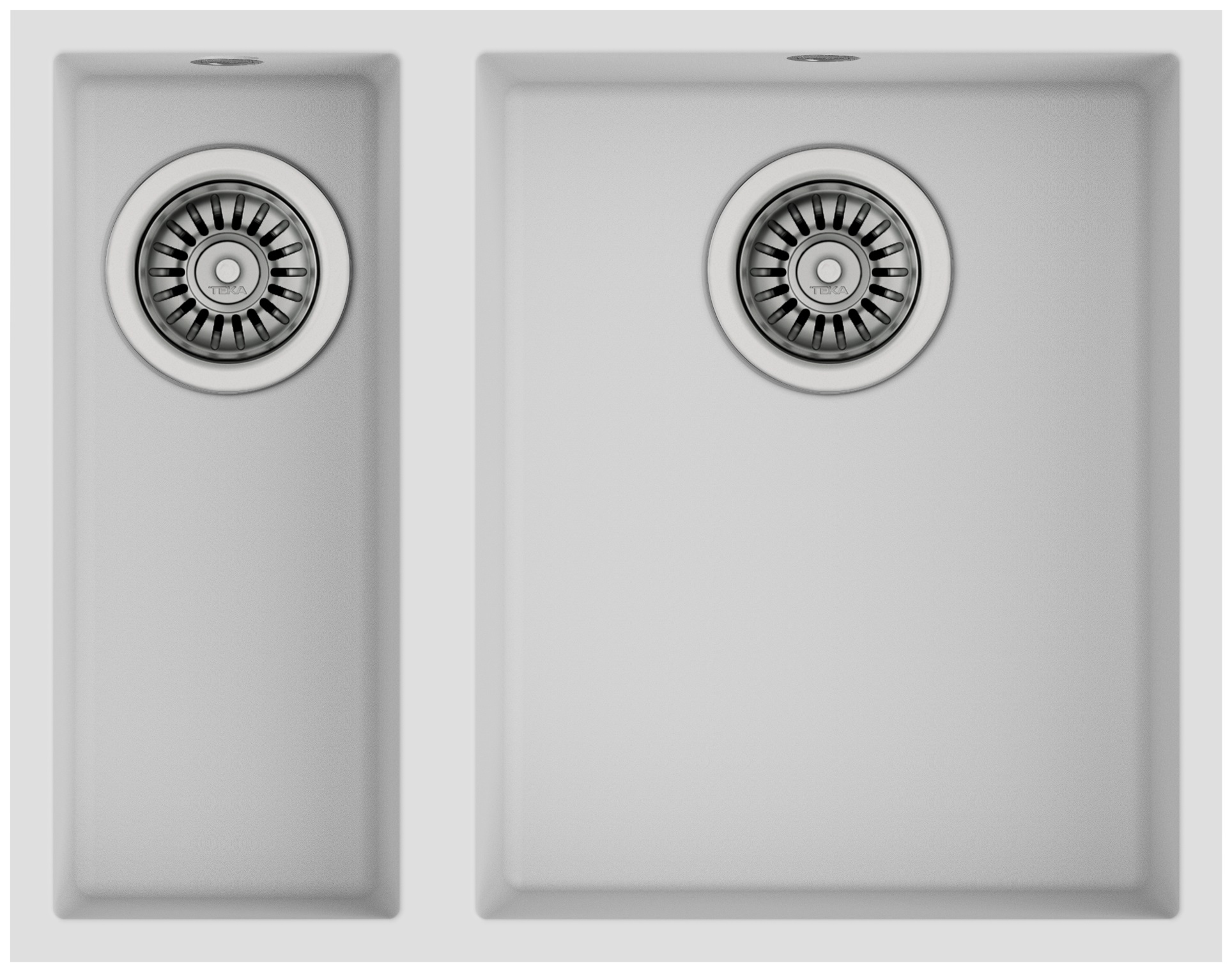 Teka Square zlewozmywak Tegranit 56x44 cm biały 115260033