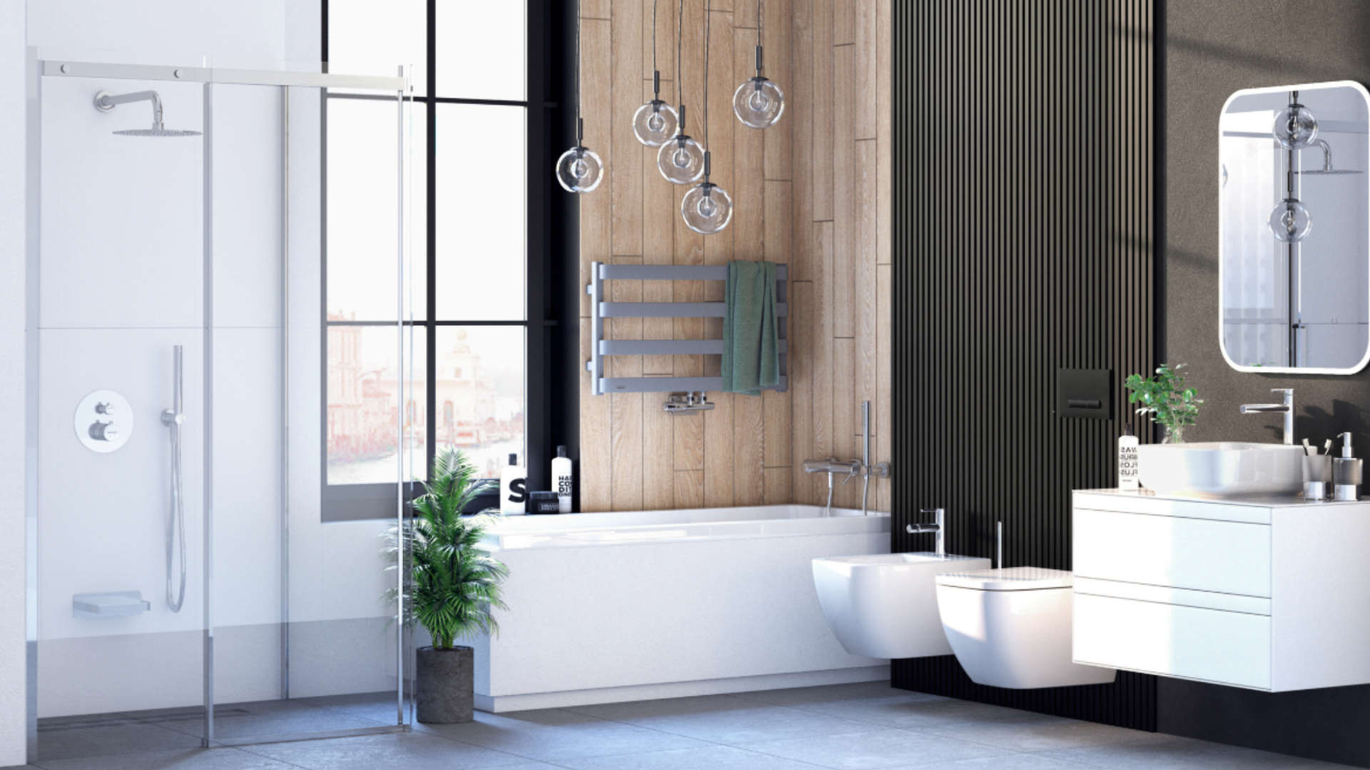 Excellent Pi bateria prysznicowa podtynkowa termostatyczna chrom AREX.1248CR