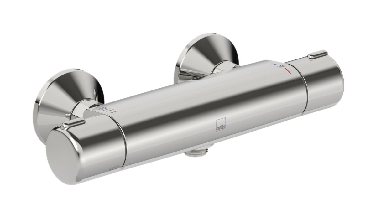 Oras Nova bateria prysznicowa ścienna termostatyczna chrom 7460U