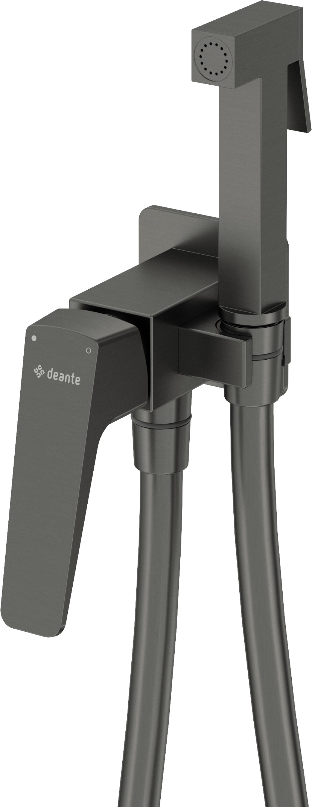 Deante Blur Titanium bateria bidetowa podtynkowa grafit BQL_D34M - Wysyłka w 24h