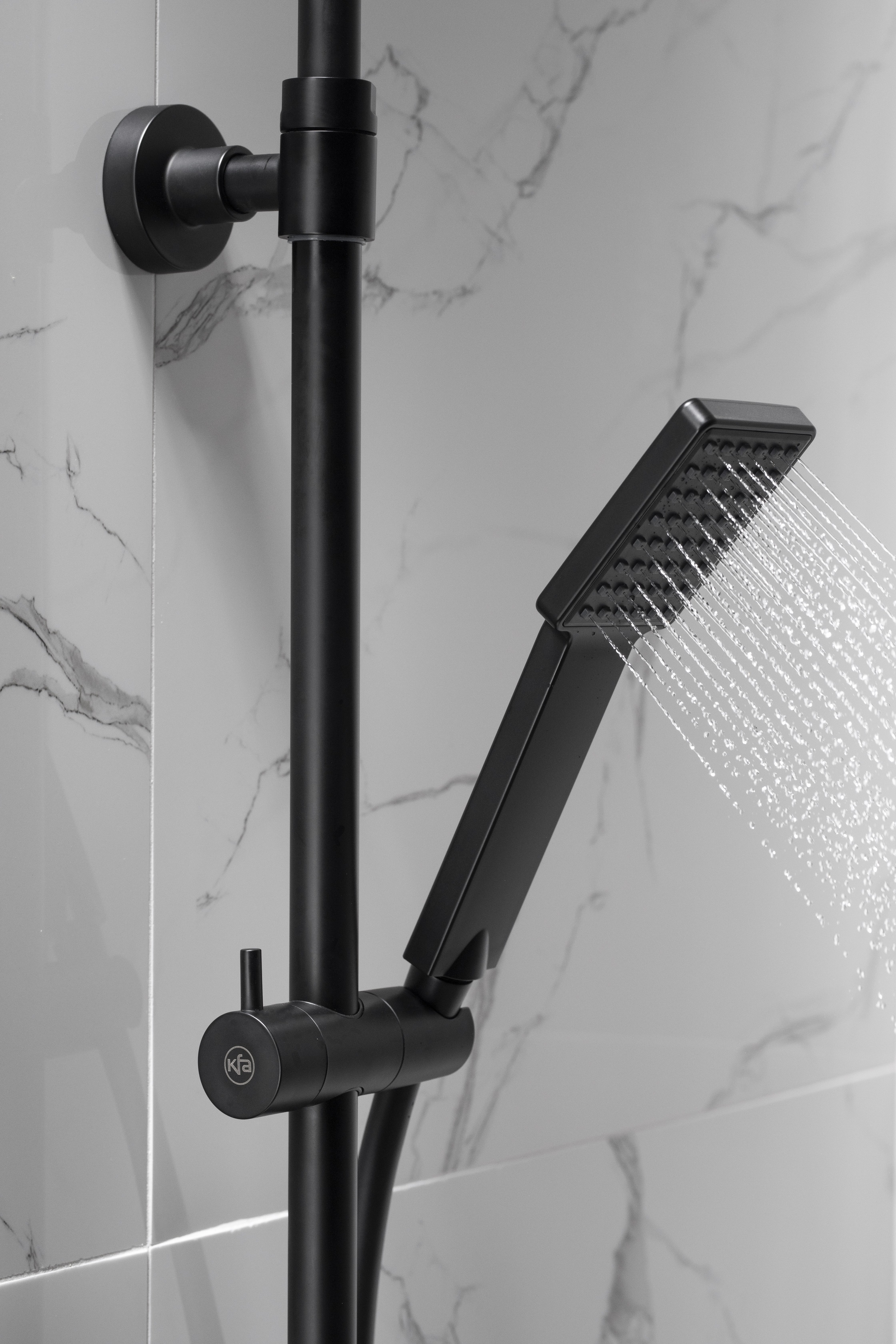 KFA Armatura Logon Black słuchawka prysznicowa czarny mat 842-069-81