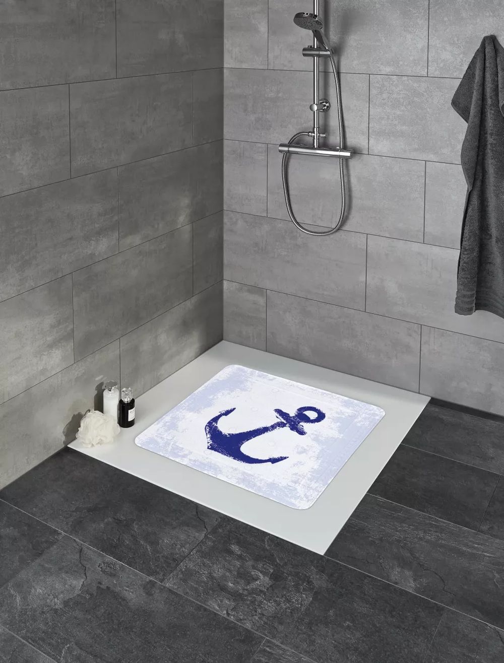 Kleine Wolke Anchor mata antypoślizgowa pod prysznic kotwica 4107789002