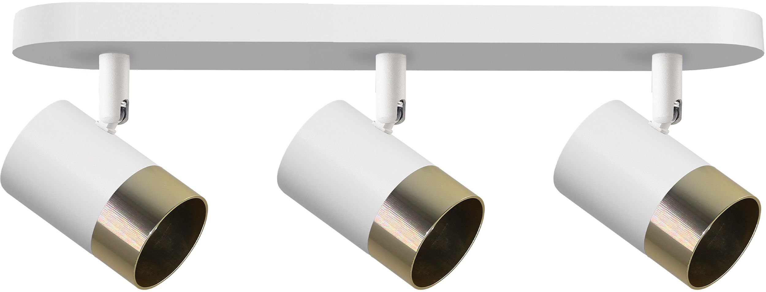 Candellux Tobi lampa podsufitowa 3x15 W biała 93-27481