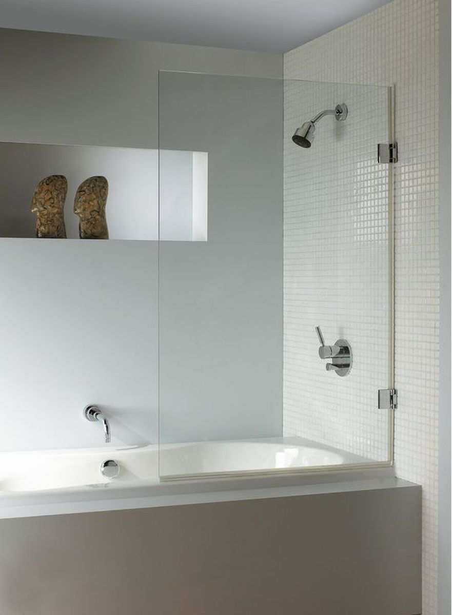 Riho Scandic NXT X107 parawan nawannowy 100 cm 1-cześciowy prawy chrom błyszczący/szkło przezroczyste G001134120