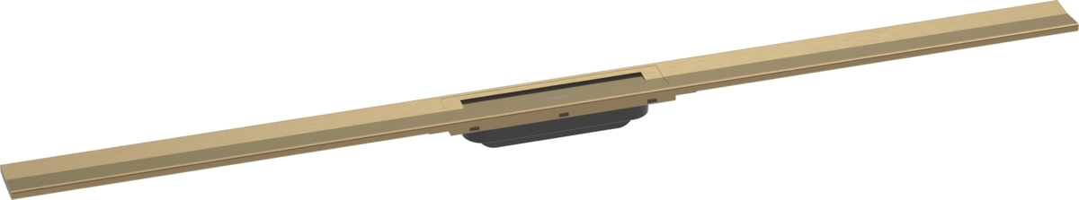 Hansgrohe RainDrain Flex element zewnętrzny odpływu 120 cm brąz szczotkowany 56047140