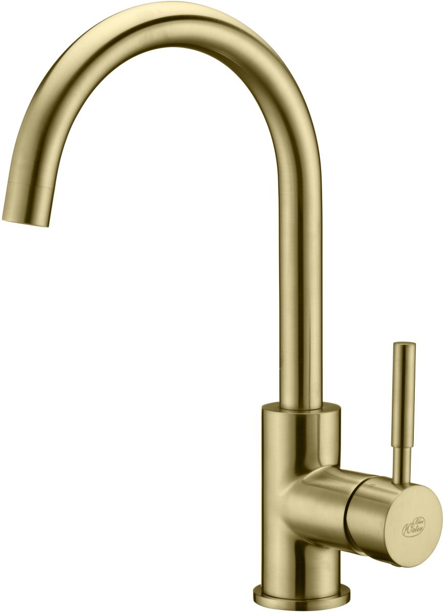 Blue Water Colorado bateria kuchenna z wylewką 360° mosiądz antyczny