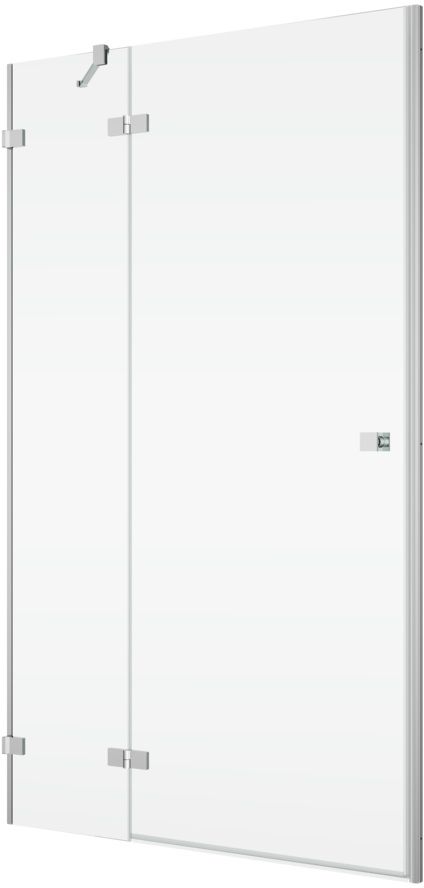 SanSwiss Annea drzwi prysznicowe 120 cm uchylne chrom połysk/szkło przezroczyste AN13WG12005007