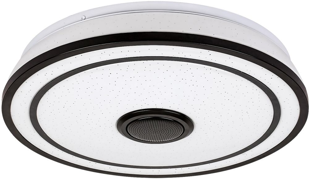 Rabalux Nikolaus plafon 1x24W LED biały/czarny 71030