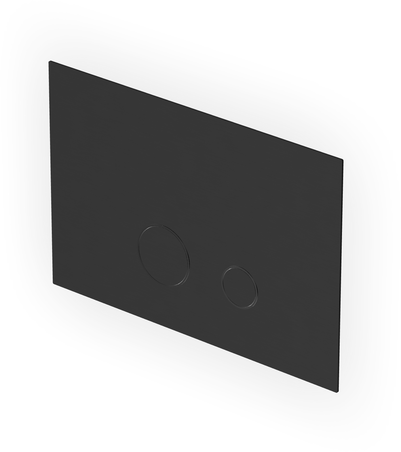 Zucchetti Helm przycisk spłukujący do WC czarny Z95340.XP81