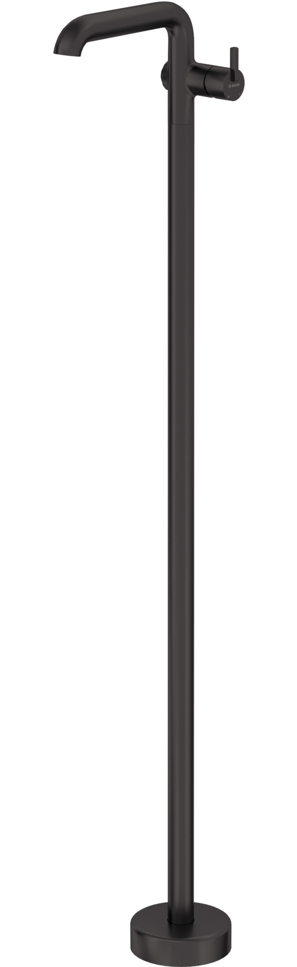 Deante Silia bateria umywalkowa stojąca czarna BQS_N2KK