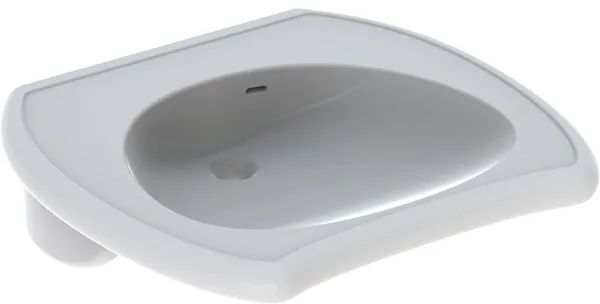 Geberit Vitalis umywalka 55x55 cm ścienna dla niepełnosprawnych biała 221556000