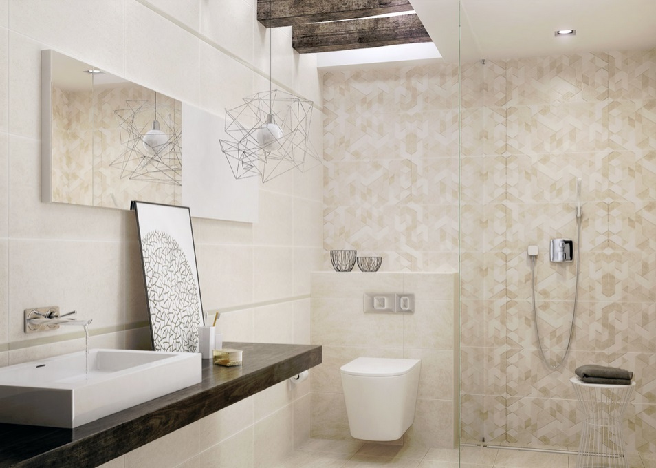 Paradyż Emilly dekor ścienny 30x60 cm STR beżowy