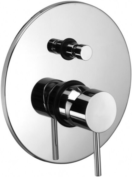 Paffoni Light bateria wannowo-prysznicowa podtynkowa chrom LIG015CR